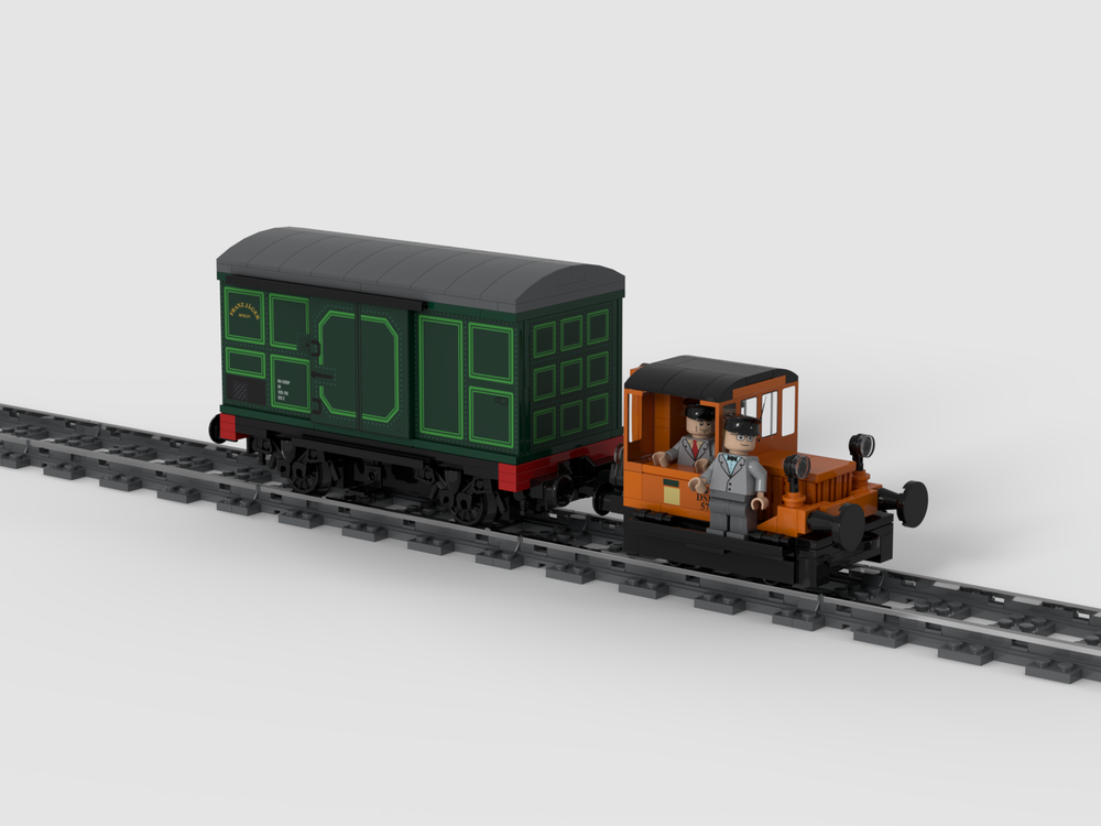 Lego Safe Train of the legendary Olsen Gang