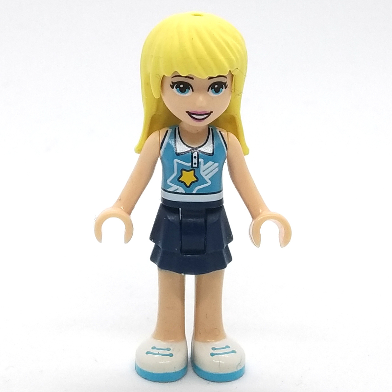 Lego Stephanie - Medium Azure Top, Dark Blue Skirt