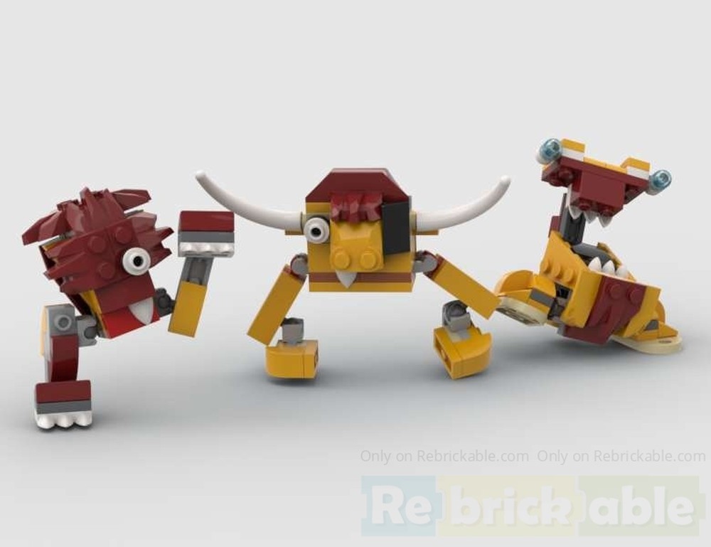 Lego Mixel Stone Age tribe alt