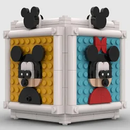 Mickey Cube Frame For 43221