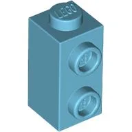 Brick Special 1 x 1 x 1 2/3 with Studs on 1 Side / Medium Azure