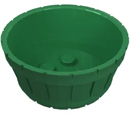 Barrel Half Large / Green