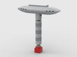 Radar pole with micro motor