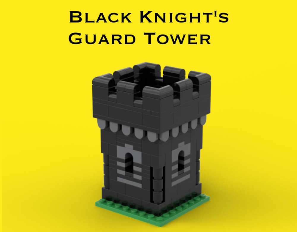 Lego Black Knight's Guard Tower