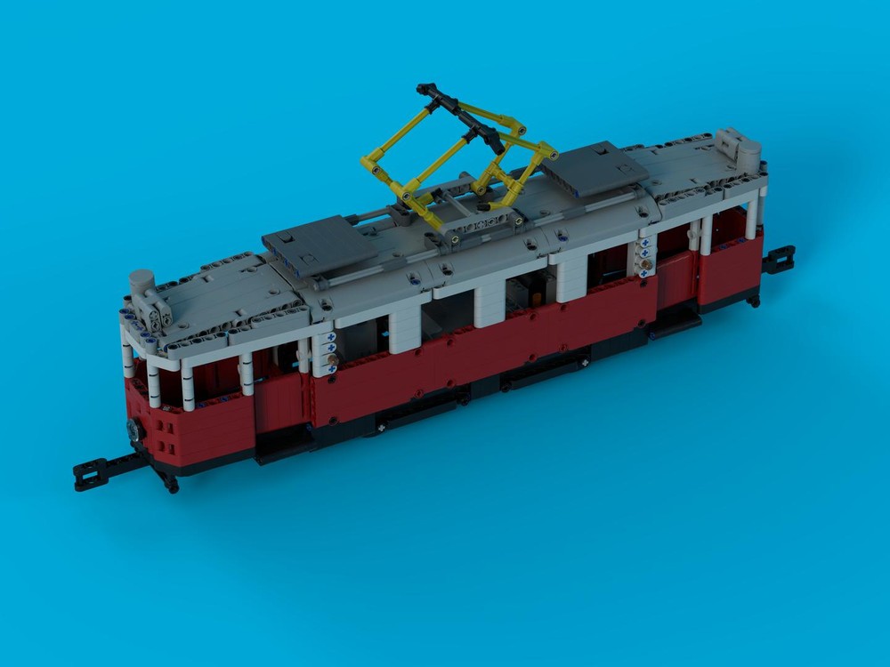 Lego Historic tram for DUPLO train track