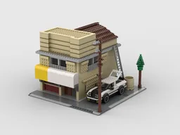 Modular Building - Initial D Tofu Shop