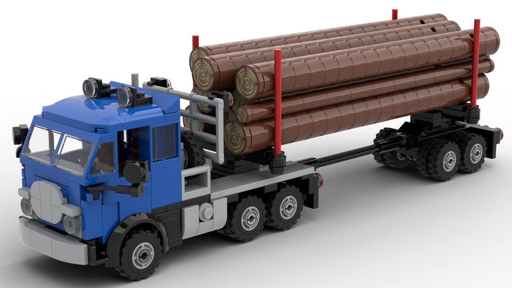 Lego Fiat Log Truck