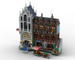 Medieval Town Square #3