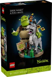 Shrek, Donkey & Puss in Boots