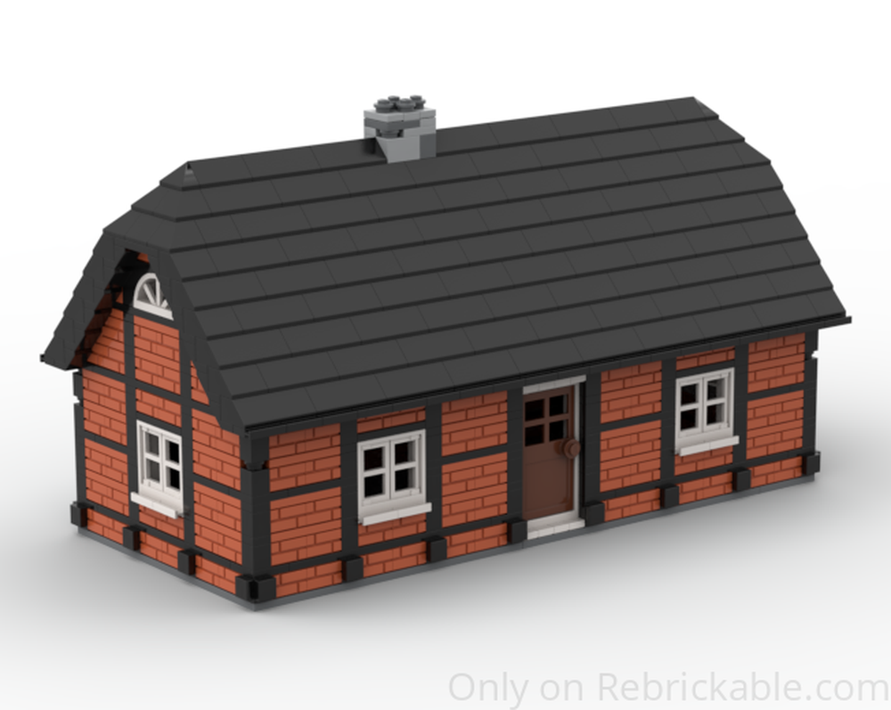 Lego Half-timbered house