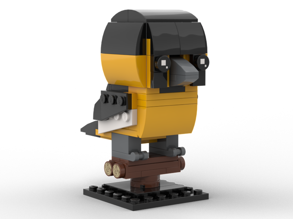 Lego Bullock's Oriole: Birdheadz