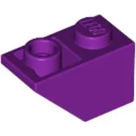 Brick Sloped Inverted 45° 2 x 1 / Light Purple