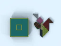 LEGO Tangram (Seven-Piece Puzzle) ---- squirrel