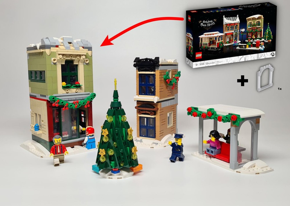 Lego 10308 Toy Donation Store & Music House / Alternate Build
