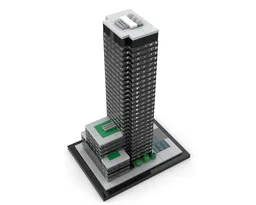 Seagram Building 1:800 Scale