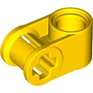 Technic Axle and Pin Connector Perpendicular / Yellow
