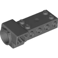 Brick Special 1 x 4 x 6 with Flywheel Socket (Helicopter) / Dark Bluish Gray