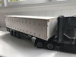 3 Axle Box Semi Trailer