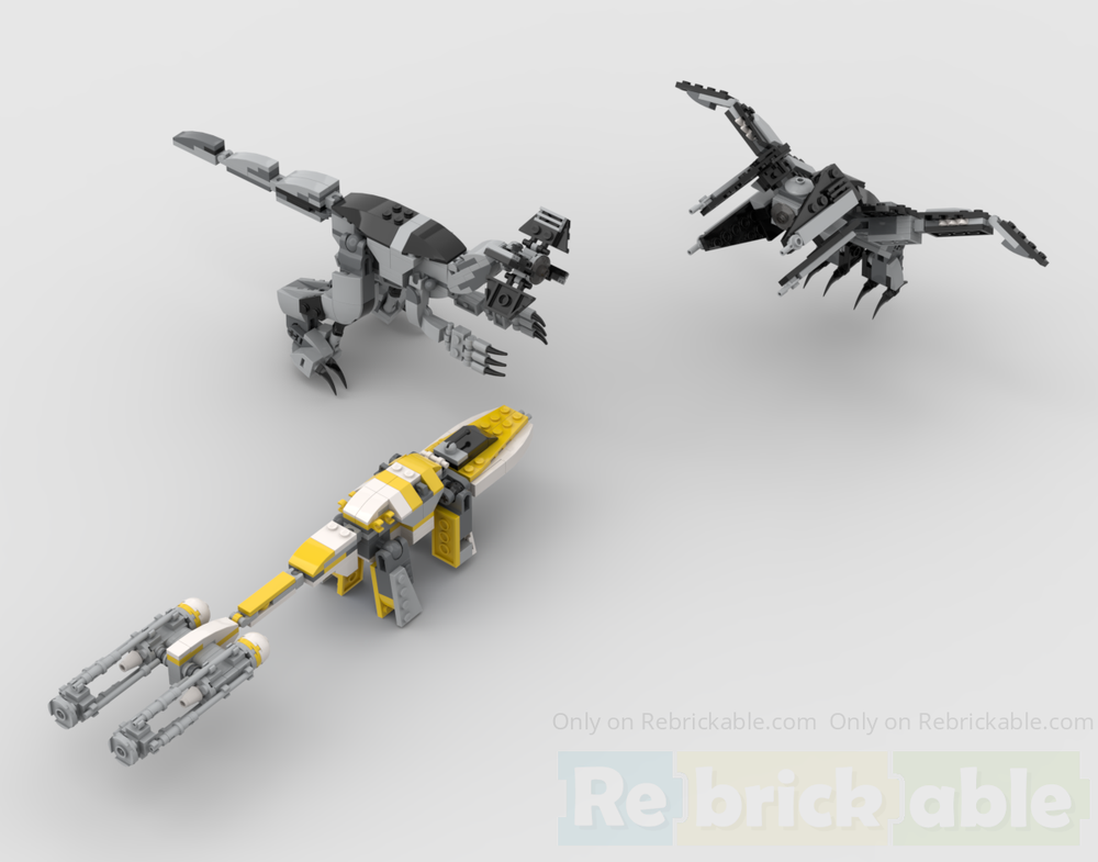 Lego Mesozoic Wars II: Attack of the Bones