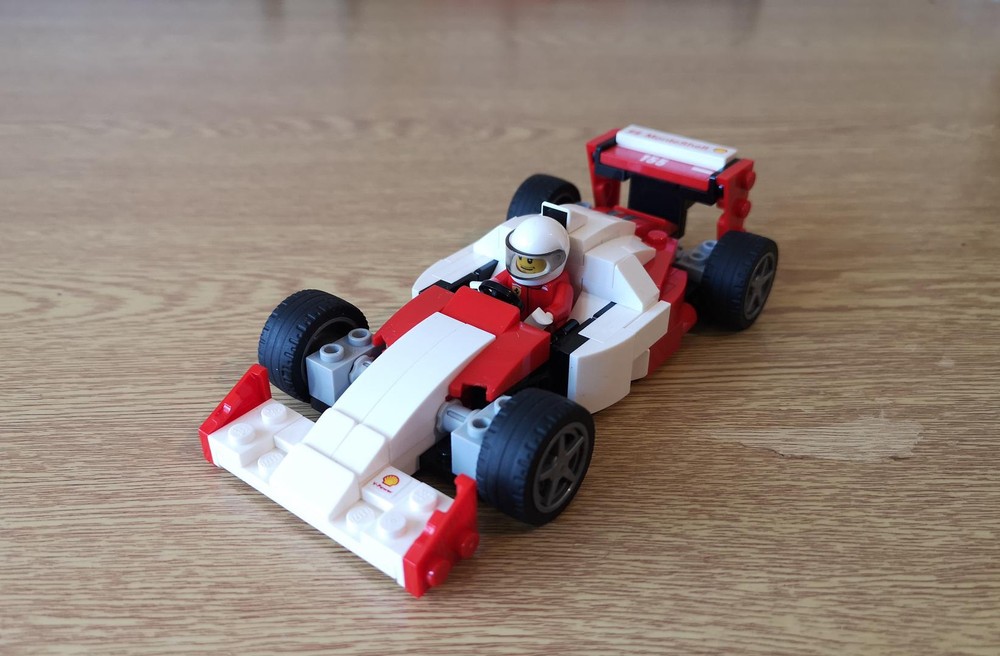 Lego 1988 Mclaren/Honda MP4/4 Senna F1 Car