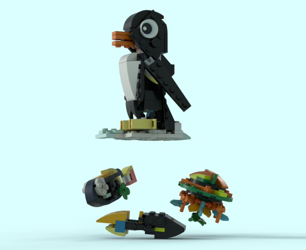 Lego Penguin alternate