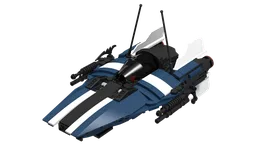 A-Wing - A Customised Version of Official Set 75175