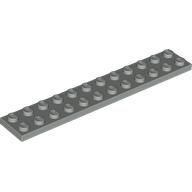 Lego Plate 2 x 12 / Light Gray
