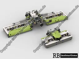 Mower for Claas Xerion 5000 (Mähwerk)