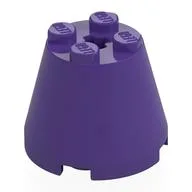Cone 3 x 3 x 2 / Dark Purple