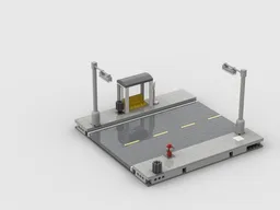 Custom road plate