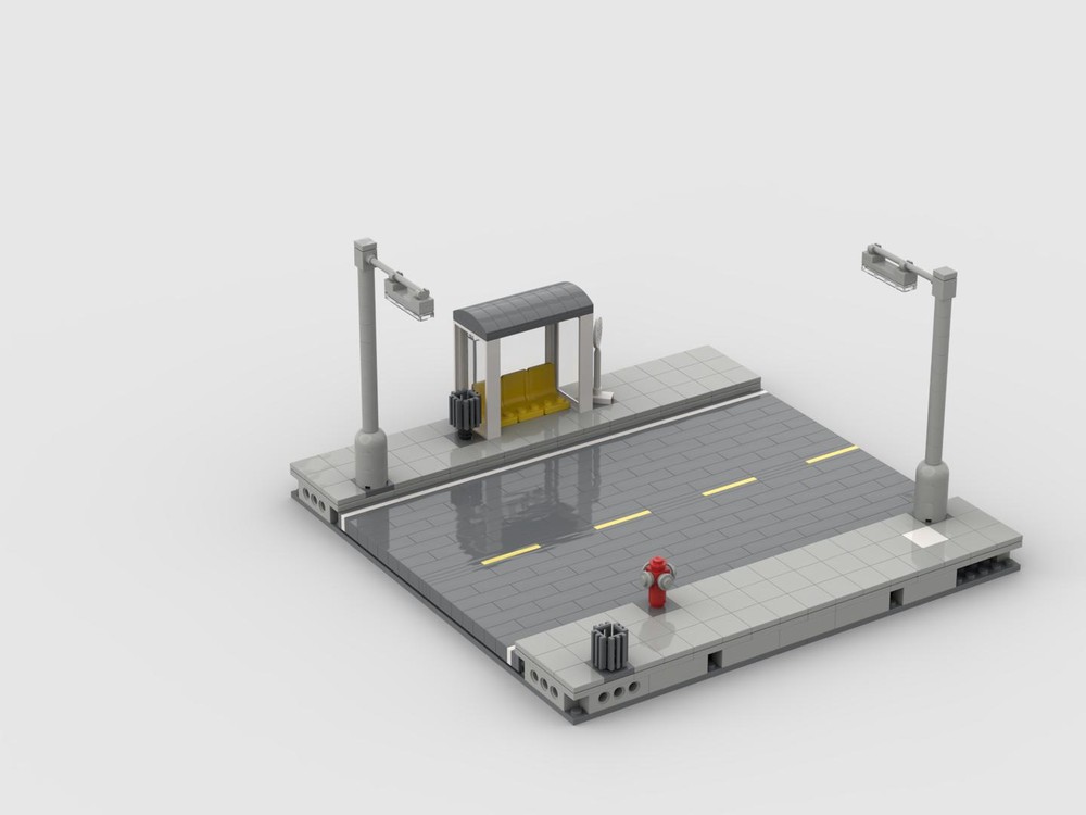 Lego Custom road plate