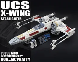UCS X-Wing Starfighter set 75355 MOD