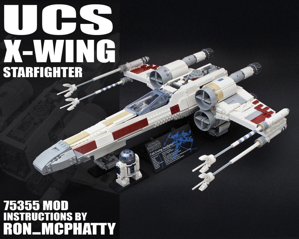 Lego UCS X-Wing Starfighter set 75355 MOD