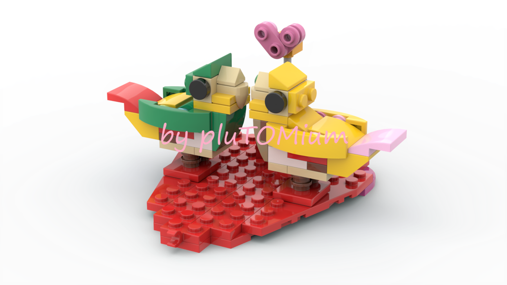 Lego Lovebirds (LEGO 40411 Alternate)