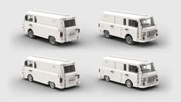 Barkas B1000 Transporter, Transit White