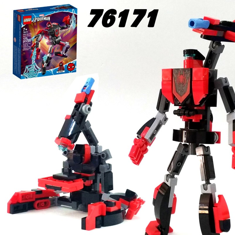 Lego Transformer Microscope from lego 76171: Miles Morales mech armor