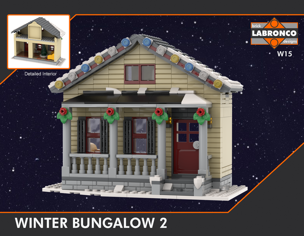 Lego W15 - Winter Bungalow 2