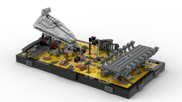 The Force Unleashed Diorama - Pulling Down the Destroyer