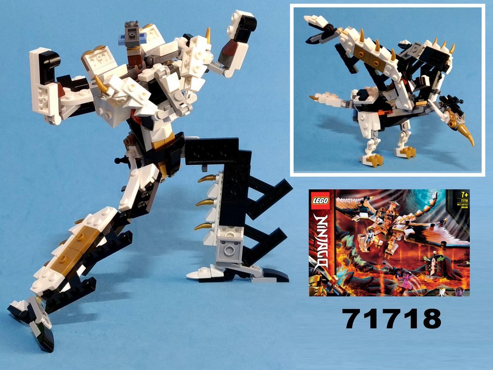 Lego Transformer Falcon from Ninjago 71718: Wu's Battle Dragon