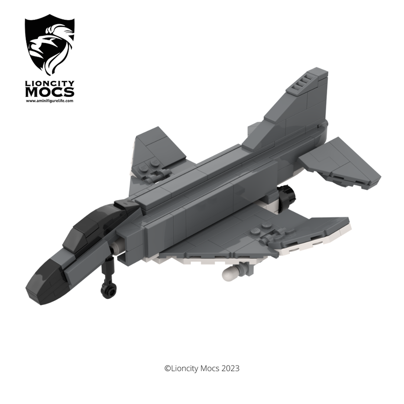 Lego F4 Phantom II RAF Mini Aircraft MOC