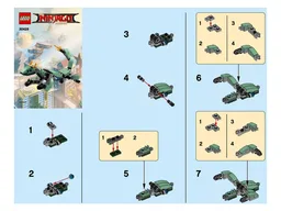 Green Ninja Mech Dragon polybag