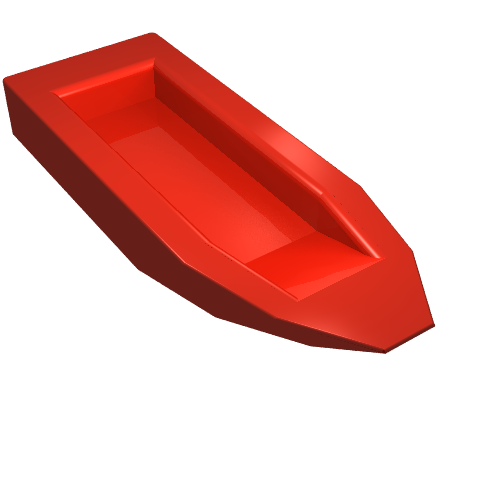 Lego Boat Hull 22 x 8 x 2 1/3