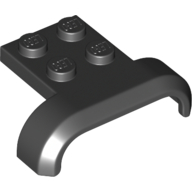 Lego Wheel Arch, Mudguard 3 x 4 with 2 x 2 Plate