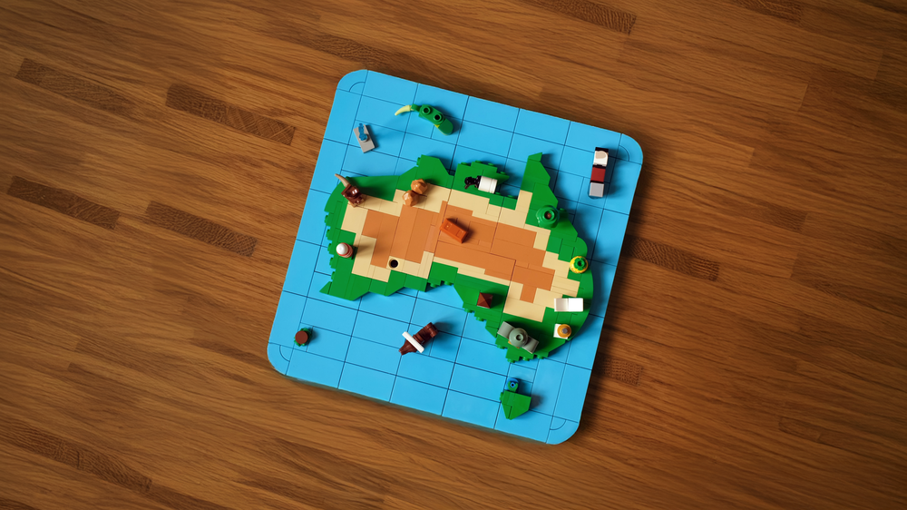 Lego Brickstralia: A Miniature LEGO Journey Down Under