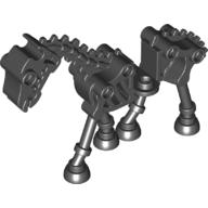 Lego Creature, Horse / Thestral, Skeletal / Skeleton / Black
