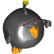 Lego Animal, Bird, Bomb / Black