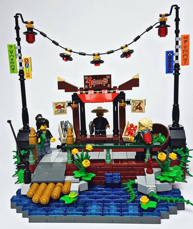 Lego 70607 - Ninjago City Old Fish Market