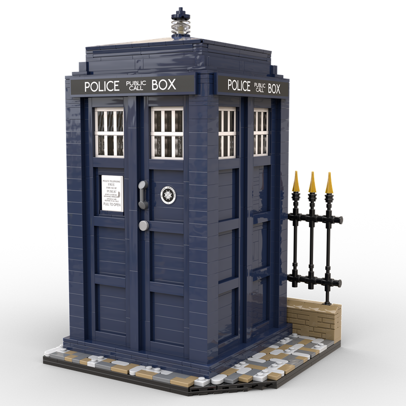 Lego Doctor Who Tardis