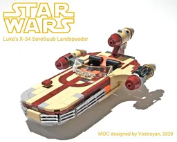 Luke's X-34 SoroSuub Landspeeder