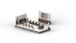 Brick High Science Classroom